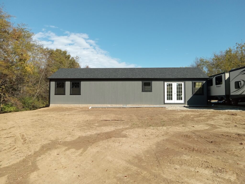 Shelbyville Illinois Black Gutters