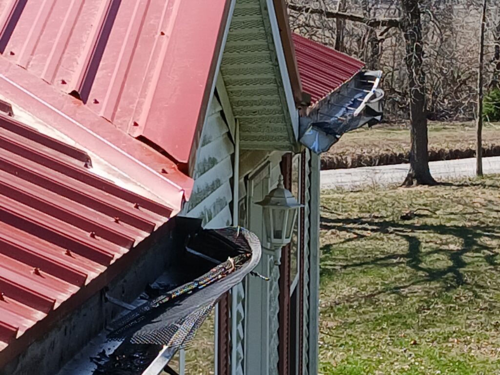 Gutter-Gear Tune Up and Guards Job Before Pic