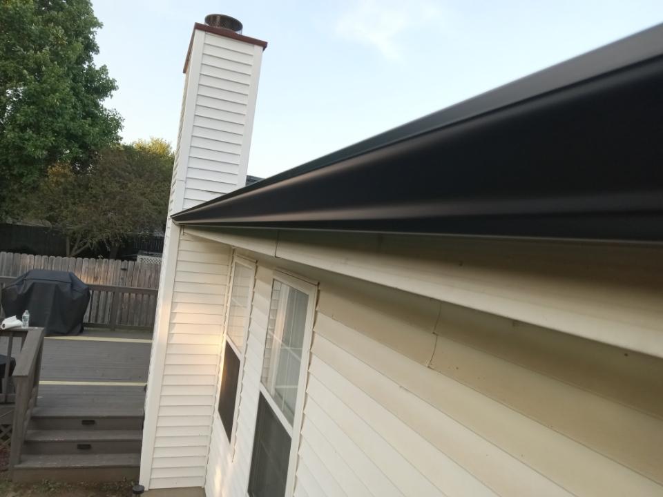 Black Gutters Champaign, IL by Gutter-Gear